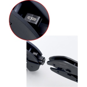 KNIPEX 97 33 02 MultiCrimp® clește de sertizare cu magazie pentru adaosuri de schimb cu manşoane multicomponent brunat 250 mm - Img 3