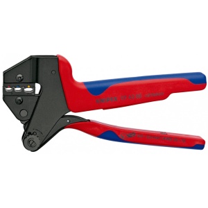 KNIPEX 97 43 06 clește de sertizare pentru adaosuri de sertizare interschimbabile cu manşoane multicomponent brunat 200 mm