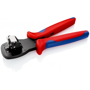 KNIPEX 97 54 25 Clește de sertizare pentru fișe miniaturale Sertizare paralelă pentru fişe din seria Mini-Fit™ de la Molex LLC cu manşoane multicomponent brunat 190 mm - Img 4