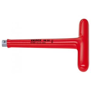 KNIPEX 98 30 Mâner transversal cu element rectangular exterior de 3/8" 200 mm