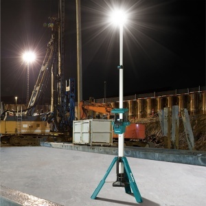 Lampa de lucru Makita cu trepied, 3.000 lm, fara acumulatori, compatibila cu LXT 18V - Img 4