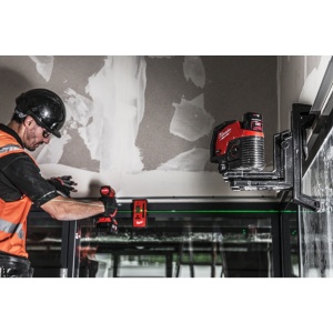 Laser M12™ cu linie transversală verde cu puncte de verticală Milwaukee M12 CLLP-301C - Img 11