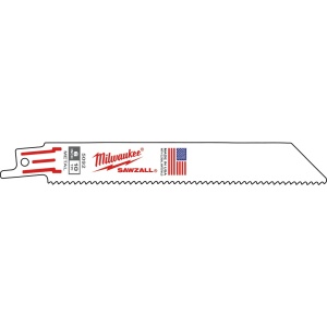 Lemn / Metal / Plastic: Pânze universale Milwaukee 150 x 8 / 12 Tpi - 5 bucati - Img 4