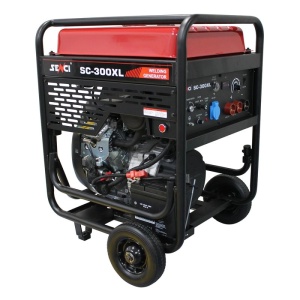 LS Generator de curent si sudura SENCI SC-300XL putere maxima 3.5kW 230V curent sudura 300A DE
