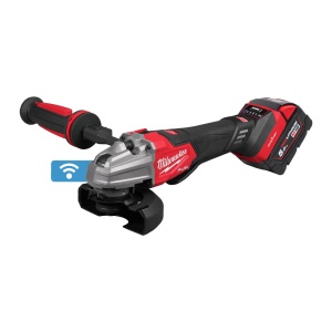 M18FSAGSVO125X-502X Polizor unghiular 125 mm cu viteză variabilă M18 FUEL™ONE-KEY™, 2 baterii, incarcator, valiza - Img 1