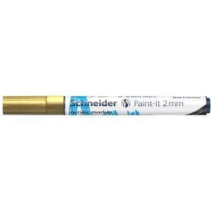 Marker cu vopsea acrilică Paint-It 310 2 mm Schneider - Img 16