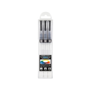 Marker gol reîncărcabil Molotow Aqua Squeeze Pen Basic Set 1