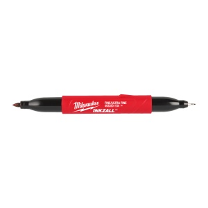 Marker Milwaukee INKZALL™ cu două capete - varf ultrafin si varf fin - Img 1