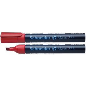 Marker permanent vârf teșit 1-5 mm Schneider 233 - Img 2