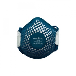 Masca de protectie cu valva ERGONET FFP2, pachet 10 buc, culoare Alb P271
