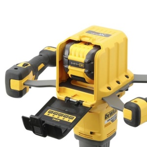 Masina de amestecat Dewalt DCD240X2, cu acumulator XR FlexVolt 54 V si incarcator, echipata cu paleta de amestecat - Img 3