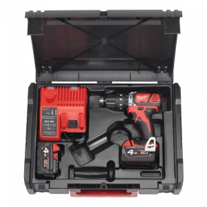 Mașină de găurit cu percuție compactă M18™ Milwaukee M18 BPD-402X, alimentare Cu acumulator - echipat