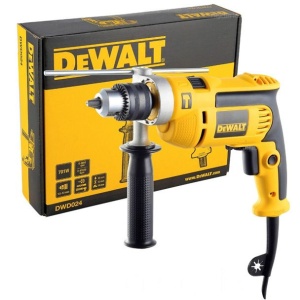 Masina de gaurit cu percutie, Dewalt DWD024S, 701 W, mandrina rapida de 13 mm - Img 2