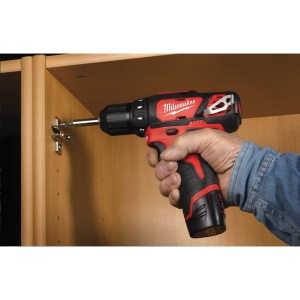 Masina de gaurit si insurubat cu acumulator Milwaukee M12 BDD-202C, cuplu 30 Nm, livrata cu acumulatori, valiza - Img 5