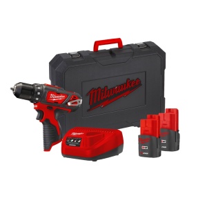 Mașină de găurit sub-compactă M12™ Milwaukee M12 BDD-152C, alimentare cu acumulator - echipat - Img 6