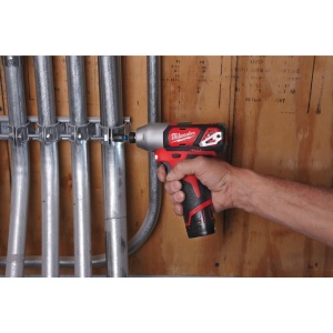 Masina de insurubat cu impact 1/4″ Milwaukee M12 BID-0, cuplu 112 Nm, livrata fara acumulator - Img 7
