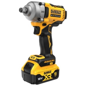 Masina de insurubat cu impact Dewalt DCF891P2T, patrat 1/2", max 812 Nm, cu 2 acumulatori 18V XR / 5.0 Ah si incarcator in valiza de transport - Img 2