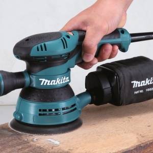 Masina de slefuit orbitala Makita 300W 125mm - Img 2