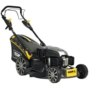 Masina de tuns gazonul Texas Premium 5370TR/WE benzina, autopropulsie, motor TG670EV 196cc, E-start, 4in1 - Img 4