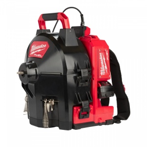 Masina desfundat tevi - 16mm Milwaukee M18 FUEL FFSDC16-502, lungime cablu 15 m, livrata cu acumulatori