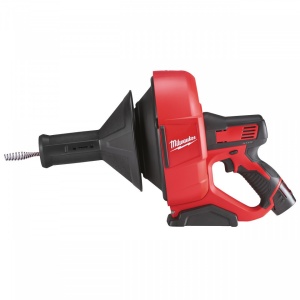 Mașină desfundat țevi sub-compactă cu spirală cu diametrul de 6 mm M12™ Milwaukee M12 BDC6-202C, alimentare Cu acumulator - echipat