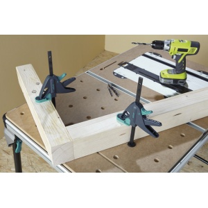 Menghina de fixare pe masa de lucru cu gaura de 20 mm Wolfcraft 3036000, PRO 65-150-W - Img 5