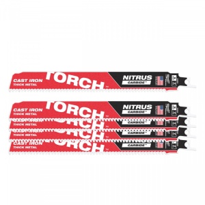 Metal: Pânze Heavy duty TORCH™ NITRUS CARBIDE™ Milwaukee (Lungimea pânzei (mm): 230) - 5 bucati