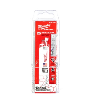 Metal: Pânze Heavy Duty TORCH™ pentru lucrări de demolare Milwaukee TORCH 150 x 14 Tpi - 25 bucati - Img 2