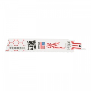 Metal: Pânze Heavy Duty TORCH™ pentru lucrări de demolare Milwaukee TORCH 150 x 10 Tpi - 5 bucati