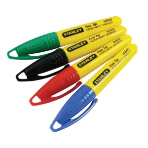 Mini marker Stanley 1-47-329, cu varf subtire - Img 1