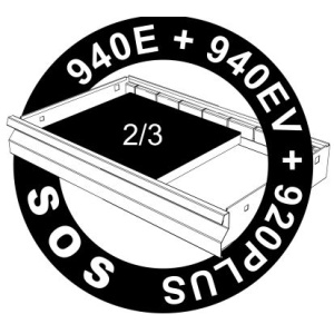 Modul Unior de plastic pentru chei combinate 374x364x40mm