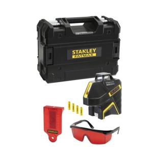 Nivela laser rotativa 360 + laser cu 2 puncte Stanley Fatmax FMHT1-77416, dioda rosie - Img 1