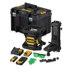 Nivela laser rotativa DeWalt DCE080D1GS, laser verde, EU - Img 1