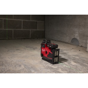 Nivela laser verde cu aliniere automata Milwaukee 360°, in 3 planuri, model M12 A3PLO-401C - Img 3