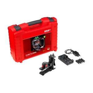 Nivela Laser Verde Sola PLANO 4D multilinie 4x360°, 30m, Li-Ion - Img 2