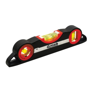 Nivelă MOB NivoLiner cu magnet si fiolă rotativă - 23 cm