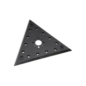 Pad triunghiular pentru slefuit Flex 354988, cu gauri
