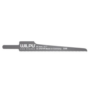 Panza sabie pentru masini pneumatice, pentru metal 95 x 12,3 x 0,63 mm