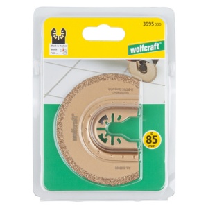 Panza semicirculara Wolfcraft 3995000, tais cu diametrul de 85 mm - Img 4