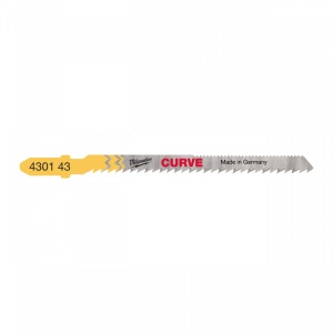 Pânze pentru tăiere curbată Milwaukee 75 x 2.5 mm Curve - 5 bucati - Img 1