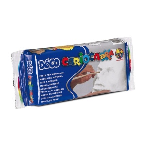 Pastă modelatoare Carioca albă 500 g