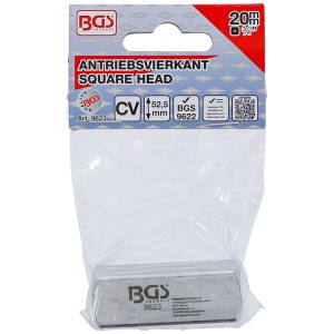 Patrat antrenare BGS patrat exterior 20 mm (3/4"), pentru BG-9622 - Img 4