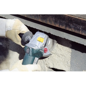 Perie impletita Wolfcraft 2148000, tip disc, D 115 mm, pentru polizoare unghiulare, alezaj 22.2 mm - Img 2