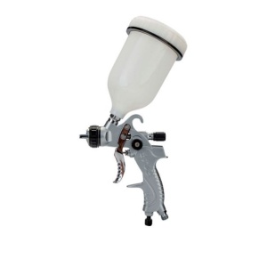 Pistol de vopsit HVLP Bahco BPHVLP01, cupa sus, 0.55 l, 2-2.8 bari, debit aer 250 l/min - Img 2