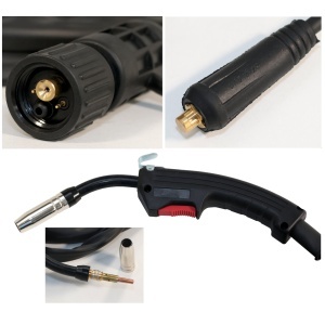 Pistolet mufa euro ProWELD MTS-801 1.8m pentru Flux1032e - Img 2