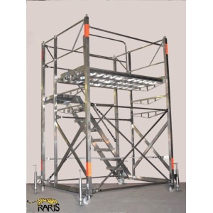 Platforma , mobila, compacta, inaltimea reglabila, din aluminiu, tip PMCIR - Img 6