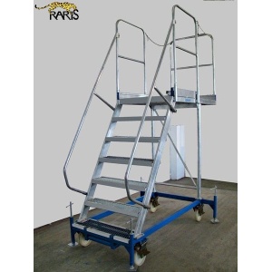 Platforma RARIS la 60°, mobila, baza otel, structura aluminiu, in consola, tip PBC - Img 3
