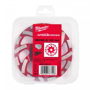 Platou diamantat Milwaukee pentru polizat beton Ø 125 mm - Img 2