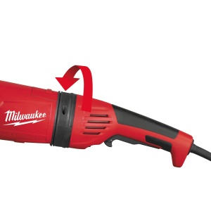 Polizor unghiular 220 V Milwaukee AGV26-230GE, disc 230 mm, motor PROTECTOR, 2600 W, alimentare Retea 220-240 V - Img 2