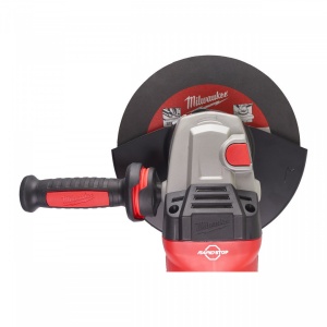 Polizor unghiular 230 mm 2400 W cu sistem frânare rapidă, ambreiaj de siguranță și mâner anti-vibrații Milwaukee AGVKB 24-230 EKX DMS, alimentare Retea 220-240 V